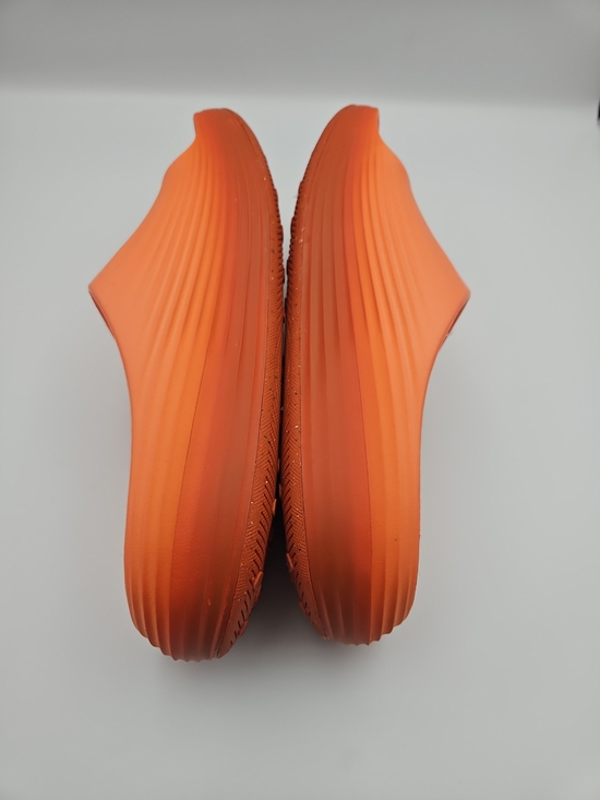 Nike Orange Slide Sandals with Gold Swoosh main image 12